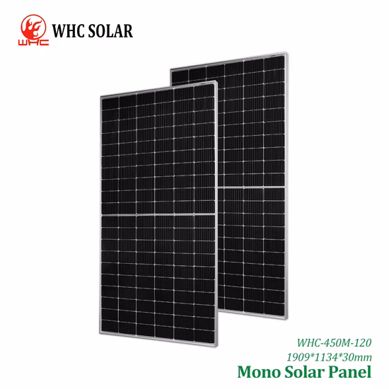 Fábrica 182mm Módulos fotovoltaicos solares de meia célula 410W 550W 700W 144células fotovoltaicas Perc Hjt Mono Preço do painel solar para sistema de energia solar comercial residencial