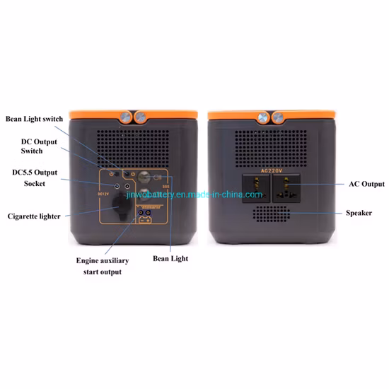 Bateria para camping, CPAP para uso doméstico, energia reserva de emergência com lanterna LED